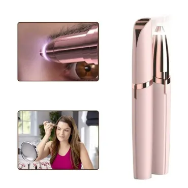 Тример за оформяне на вежди, епилатор за лице, LED - EyebrowTrimmer