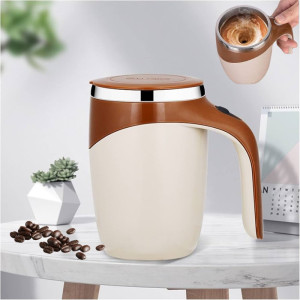 Термо чаша за кафе, саморазбъркваща се 380мл.- StirringCup