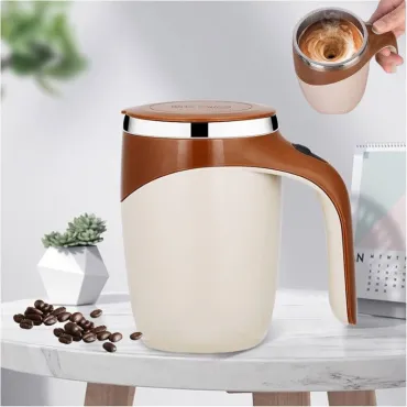 Термо чаша за кафе, саморазбъркваща се 380мл.- StirringCup