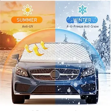 Термо сенник за предно стъкло зима, лято - Winter sunshade