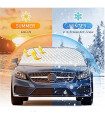 Термо сенник за предно стъкло зима, лято - Winter sunshade