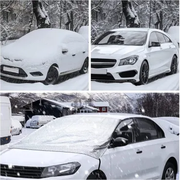 Термо сенник за предно стъкло зима, лято - Winter sunshade