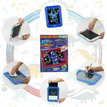 Таблет за скициране на неонови рисунки - Magic sketch pad