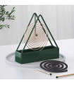 Метална стойка за спирали против комари, държач за антикомарни спирали - Mosquito Coil Holder
