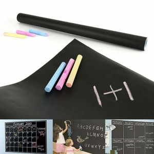 Стикер черна дъска за рисуване с тебeшири 45 х 200см. - BlackboardSticker