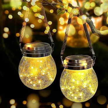 Соларна стъклена декоративна лампа - Glasslamps