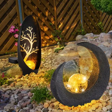 Соларна стъклена декоративна лампа - Glasslamps