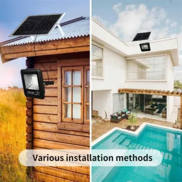 Соларна лампа с панел 100W/150W - SolarPan-IP66