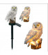 Соларна лампа за градина Сова - Сolar lamp Owl