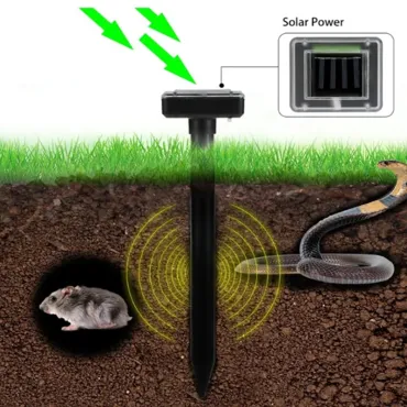 Соларен уред против гризачи, влечуги и вредители 2 броя - SolarPestDevice