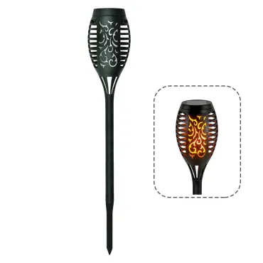 Соларен градински фенер - Solar Flame LED Light XF-6017