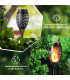Соларен градински фенер - Solar Flame LED Light XF-6017