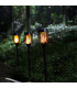 Соларен градински фенер - Solar Flame LED Light XF-6017