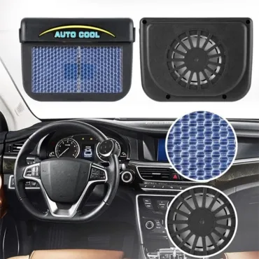 Соларен вентилатор за охлаждане на кола, пречиствател за въздух - AutoCool