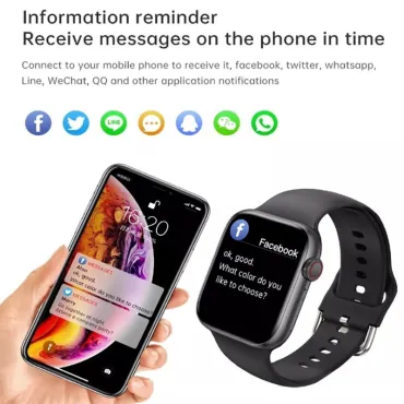 Смарт часовник X7 с безжично зареждане - SmartWatchX7