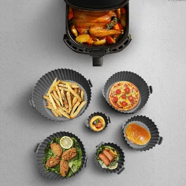 Силиконови форми за печене 6 бр. за Air Fryer - FryerTrays