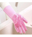Силиконови домакински ръкавици за миене на чинии- Cleaning gloves