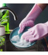 Силиконови домакински ръкавици за миене на чинии- Cleaning gloves