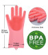 Силиконови домакински ръкавици за миене на чинии- Cleaning gloves