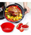 Силиконова подложка, тавичка за еър фрайър - SiliconePan Air fryer