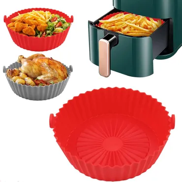 Силиконова подложка, тавичка за еър фрайър - SiliconePan Air fryer