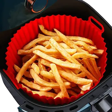 Силиконова подложка, тавичка за еър фрайър - SiliconePan Air fryer