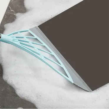 Силиконова метла с дълга дръжка за сухо и мокро почистване - SiliconeBroom