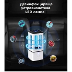 Дезинфекцираща ултравиолетова LED лампа