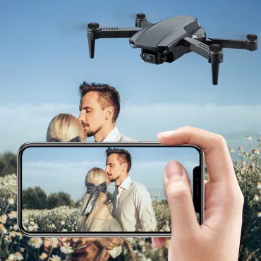 Сгъваем мини дрон Е88 с 4К камера и чанта - Mini drone E88