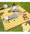 Сгъваемо одеяло за пикник, водоустойчива постелка за плаж, къмпинг и излети - Picnic Blanket