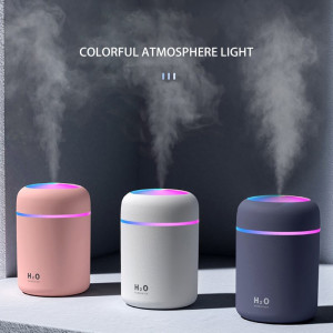 Светещ мини овлажнител за въздух за дома и колата - Humidifier