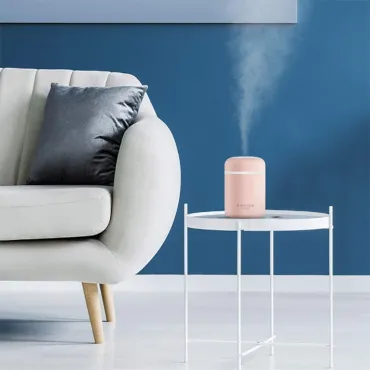 Светещ мини овлажнител за въздух за дома и колата - Humidifier