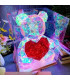 Светещо 3D Mече със сърце, нощна лампа - BearLove