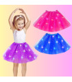Светеща LED пола с ластик на талията - LEDSkirt