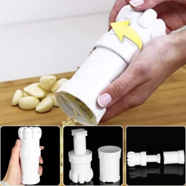 Ръчна преса за чесън на кубчета, чопър - PeelerGarlic