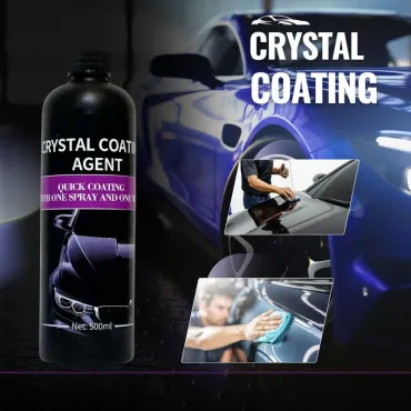 Препарат за полиране на автомобил, Течна полимерна вакса 500мл. - CrystalCoating