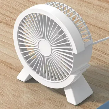 Преносим USB вентилатор за офис и дома, компактен мини вентилатор за бюро - DeskFan