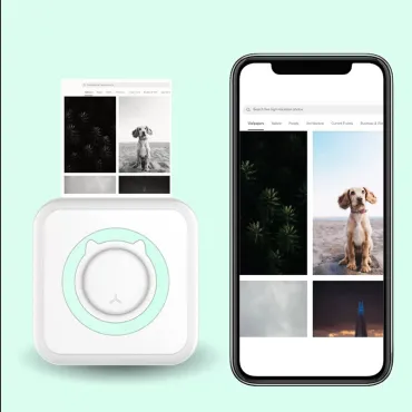 Преносим мини принтер за телефон - Mini printer