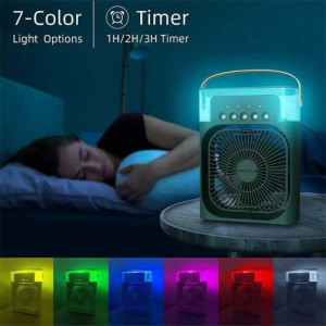 Преносим мини вентилатор 3 в 1, овлажнител и охладител - RoomHumidifier