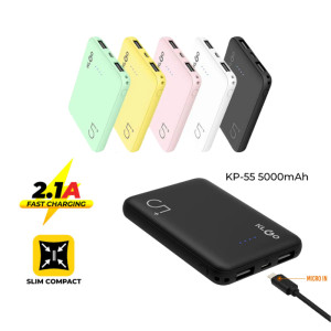 Преносимо зарядно за телефон и таблет, 5000mAh - MacaPower KP55