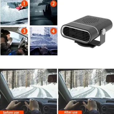 Преносима Авто печка, нагревател 2 в 1, калорифер - AutoHF