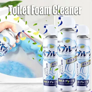 Автоматичен почистващ препарат за тоалетна, пяна за баня - ToiletFresh Foam Clean