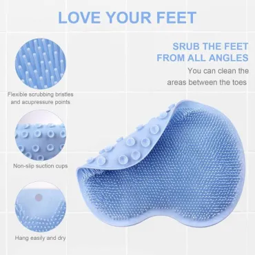 Ексфолираща и почистваща постелка за баня - Shower foot