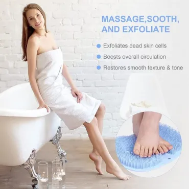 Ексфолираща и почистваща постелка за баня - Shower foot