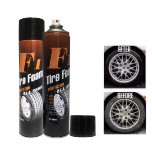 Почистваща и полираща пяна за гуми и джанти - TireRimShineFoam