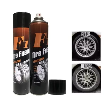 Почистваща и полираща пяна за гуми и джанти - TireRimShineFoam