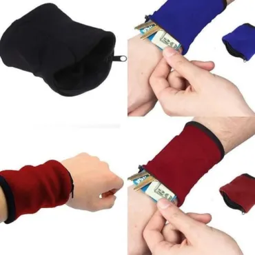 Портмоне за китка с цип - Wrist Purse