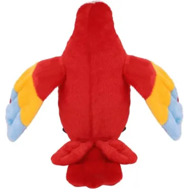 Плюшена играчка говорещ папагал - Macaw