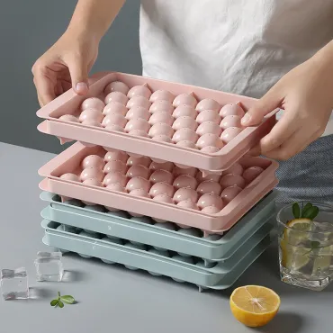 Пластмасови кръгли форми за лед - IceTrays