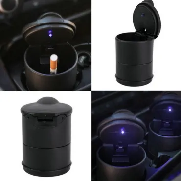Пепелник за кола с LED светлина - CarАshtray